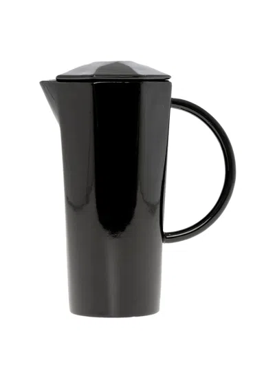 Off-white Octagonal Logo Lid Ceramic Water Jug In Black