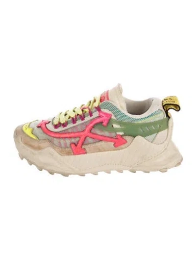 Pre-owned Off-white Odsy 100 Chunky Sneakers In Neutrals