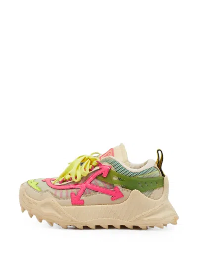 Pre-owned Off-white Odsy 1000 Mesh Sneakers In Neutral