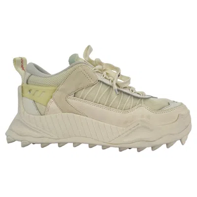Pre-owned Off-white Odsy 1000 Sneakers In Cream Polyester In White