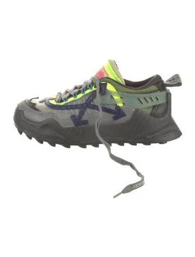 Pre-owned Off-white Odsy-1000 Chunky Sneakers In Green