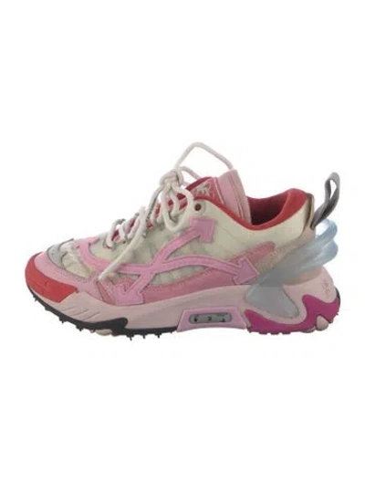 Pre-owned Off-white Odsy-2000 Athletic Sneakers In Pink