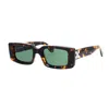 Off-white Arthur Rectangle-frame Sunglasses In White
