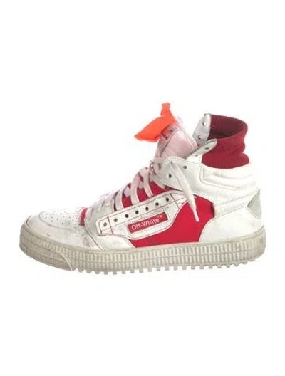 Pre-owned Off-white Off Court Athletic Sneakers In White