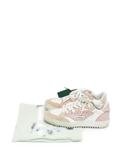Pre-owned Off-white Off Court Zip Tie Sneakers In White