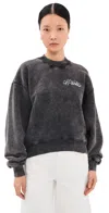 Off-white Off Marker Over Pullover Marble Black In Gray