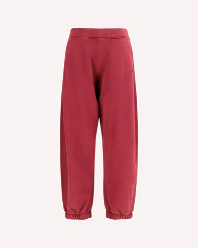 Off-white Off Stamp Balloon Sweatpants In Purple