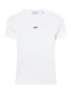 Off-white Off Stamp Ribbed Basic T-shirt In White