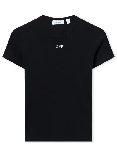 OFF-WHITE OFF-WHITE OFF STAMP RIB BASIC T-SHIRT