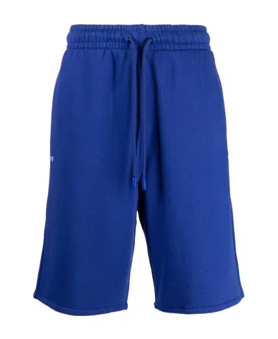 Off-white Off Stamp Skate Sweatshorts Dark Blue W