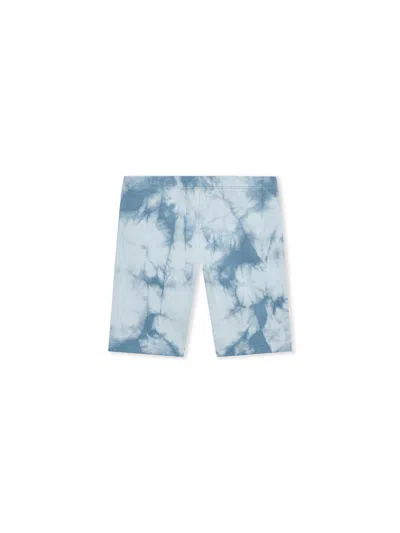 Off-white Off Stamp Tie Dye Rib Short In Red