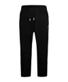 Off-white Printed French Cotton-terry Sweatpants In Black