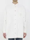 Off-white Off White Embroidered Overshirt In White