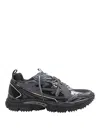 Off-white Be Right Back Panel Sneakers Pull Tab In Black