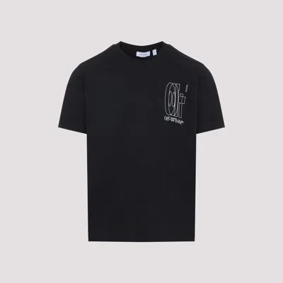 Off-white Off White Big Double Arrow Short Sleeve Slim Tee In Black