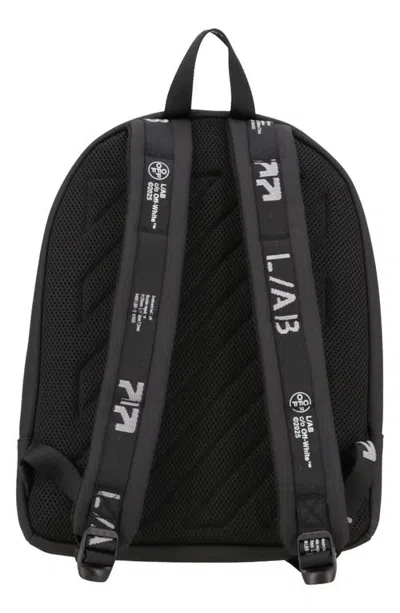 Off-white Off White Brb Faux Leather Backpack In Black