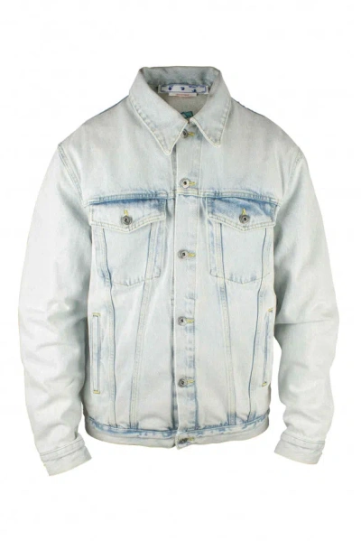 Off-white Off White Denim Jacket In Multi