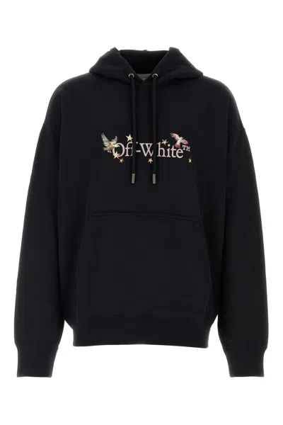 Off-white Dream Arrow Skate Hoodie In Black