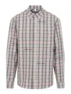 Off-white Pink Flannel Regular Shirt In Multi