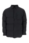 Off-white Off White Men Black Polyester Down Jacket In Black