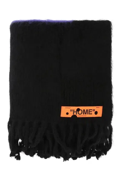 Off-white Off White Gradient Blanket In Black