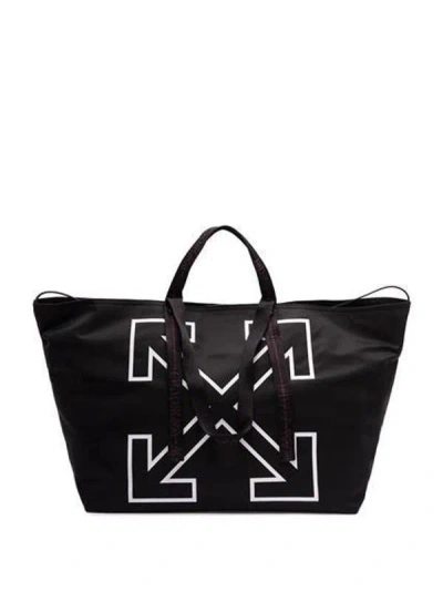 Off-white Off White Heritage Day Off Tote Handbag L In Multi