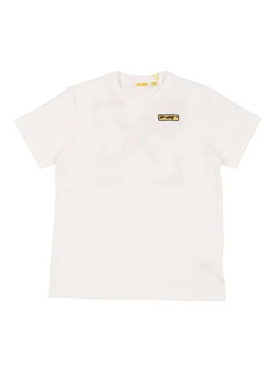Off-white Off White Kids Arrow Patch Tee S/s In Neutral