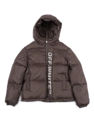Off-white Kids Jacket Kids Color Grey In Gray