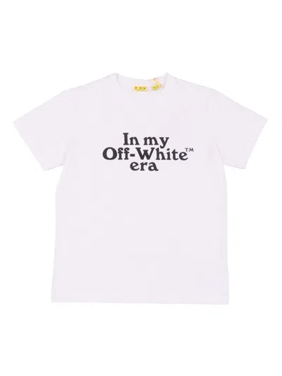 Off-white Off White Kids Ow Multilogo Tee S/s