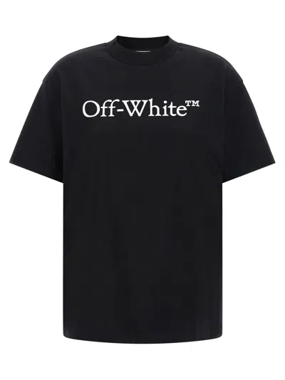Off-white Off White Logo-printed T-shirt In Black