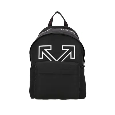 Off-white Off White Mens Black/white Backpack