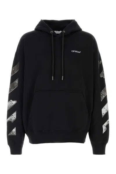 Off-white Off White Metal Arrow Skate Hoodie Black