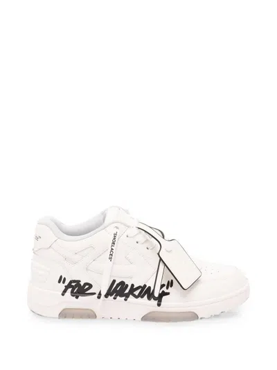 Off-white Off White Out Of Office Leather Sneakers