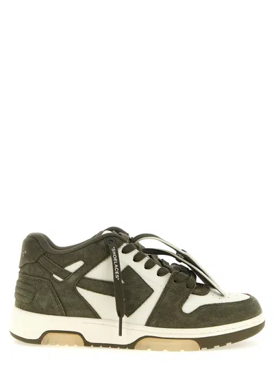 Off-white Off White Out Of Office Sneakers In Green