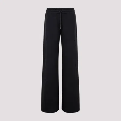 Off-white Off White Round Cotton Sweatpant For Women In Black