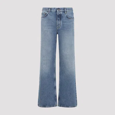 Off-white Off White Slim Relaxed Half Arrow Jeans In Blue
