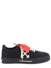 Off-white Vulcanized Low Sneaker In Black