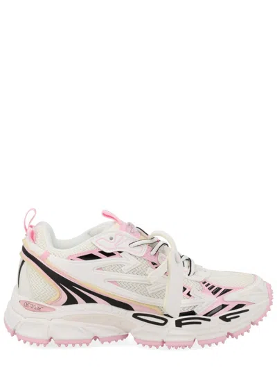 Off-white Be Right Back Layered Design Mesh Sneakers In Multi