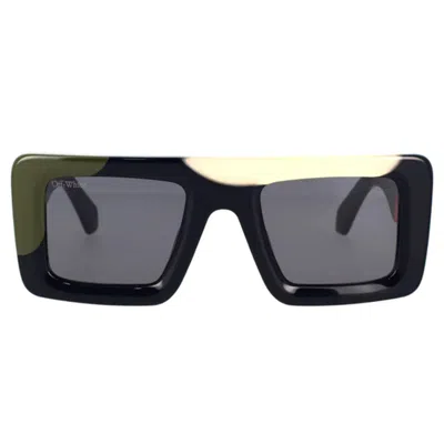 Off-white Off White Sunglasses Oeri069 1207 Seattle Black Orange/gray Gradient Unisex In Purple