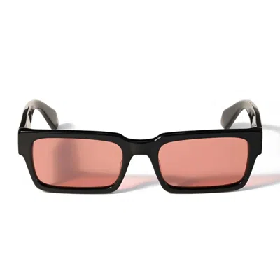 Off-white Off White Sunglasses Ow1032 1025 Huntington Black/red Unisex