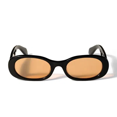 Off-white Off White Sunglasses Ow1033 1020 Adams Black/orange Women