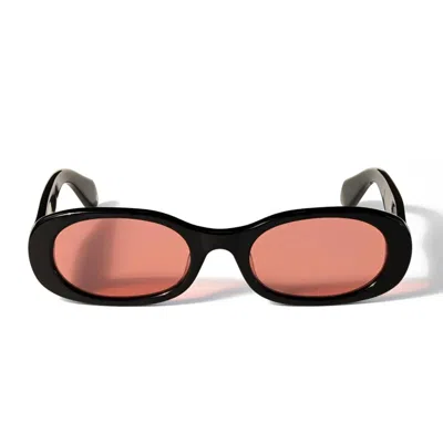 Off-white Off White Sunglasses Ow1033 1025 Adams Black/red Women