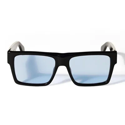 Off-white Off White Sunglasses Ow1034 1040 Casper Black/blue Unisex