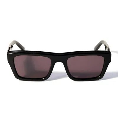 Off-white Off White Sunglasses Ow1038 1007 Flint Black/dark Gray Unisex In Brown