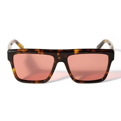 Off-white Off White Sunglasses Ow1039 6 D25 Warwick Brown/red Unisex