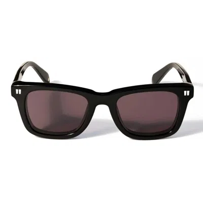 Off-white Off White Sunglasses Ow1045 1007 Bridgeport Black/dark Gray Unisex In Red