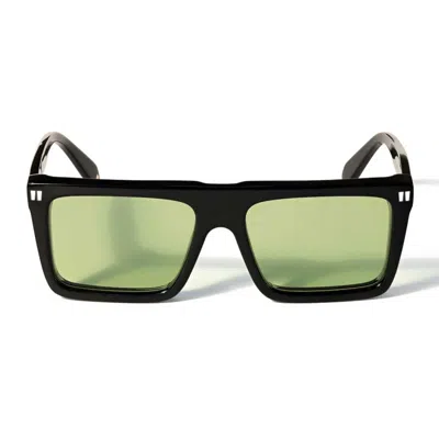 Off-white Off White Sunglasses Ow1045 1050 Bridgeport Black/green Unisex
