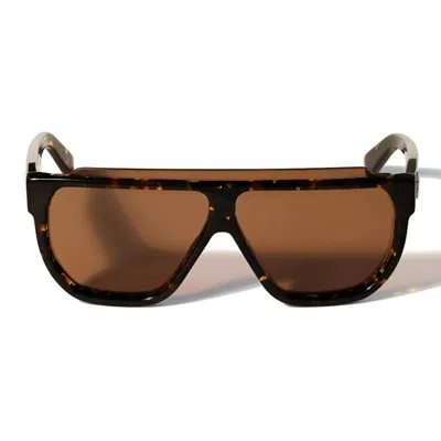 Off-white Off White Sunglasses Ow1049 6064 Earth Brown/brown Unisex