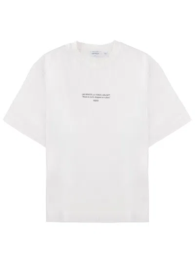 Off-white Statement Cotton Skate T-shirt