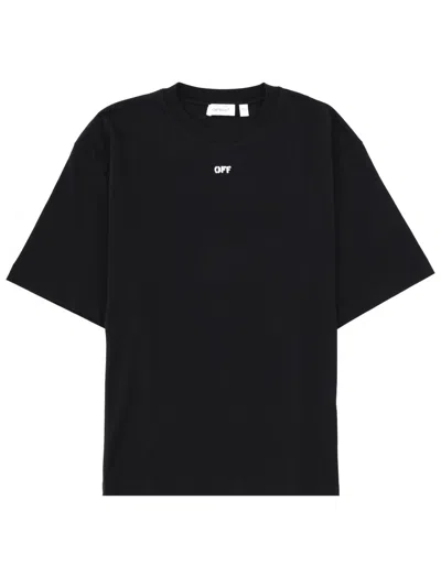 Off-white Off White T Shirt With Logo In Black